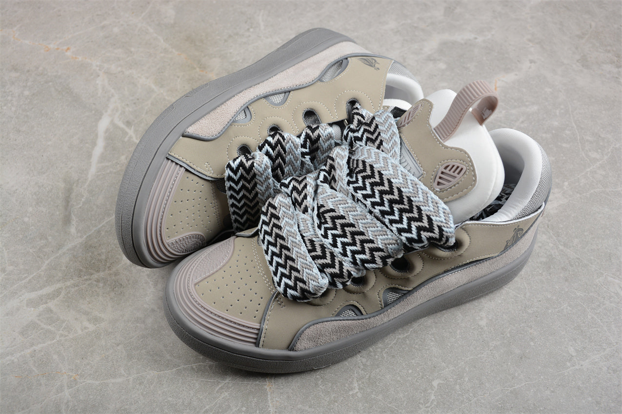 Lanvin Curb Low Sneakers Grey