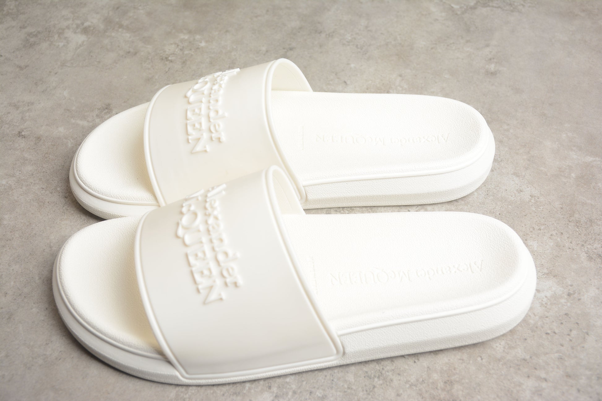 Alexander McQueen Pool Slide White - Best Reps Website 2025