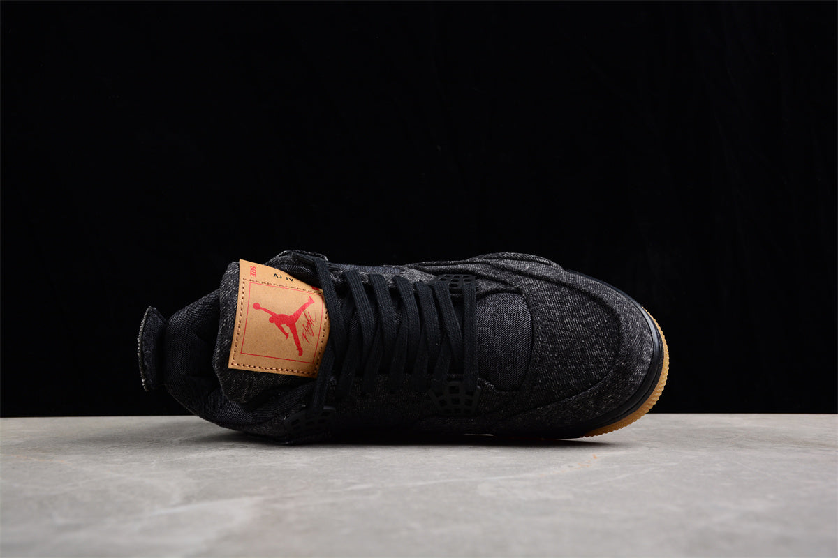 Levi’s x Air Jordan 4 Retro "Black Denim" - Best Reps Website 2025