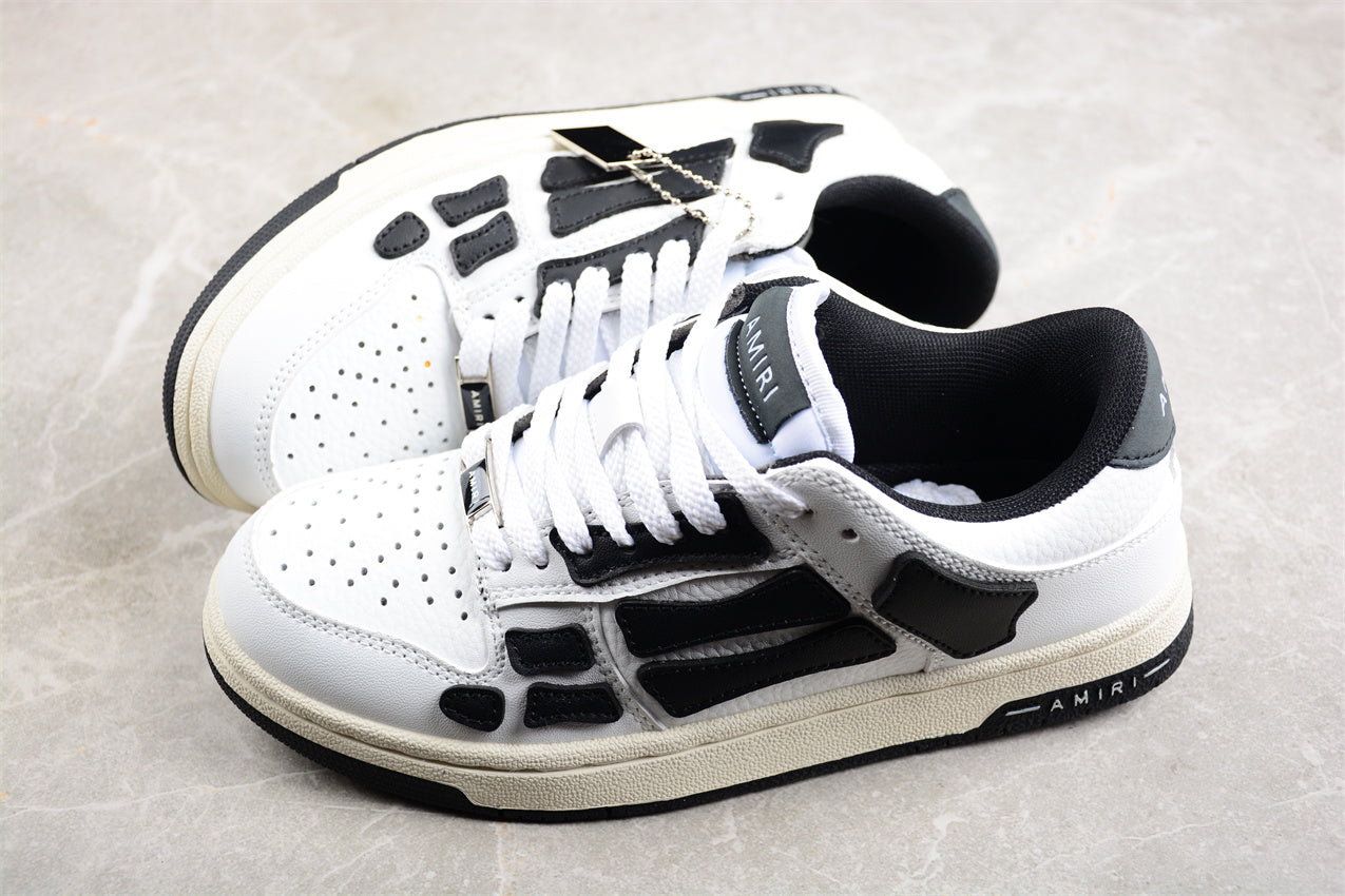 AMIRI Skel Top Low 'White Black' - Best Reps Website 2025