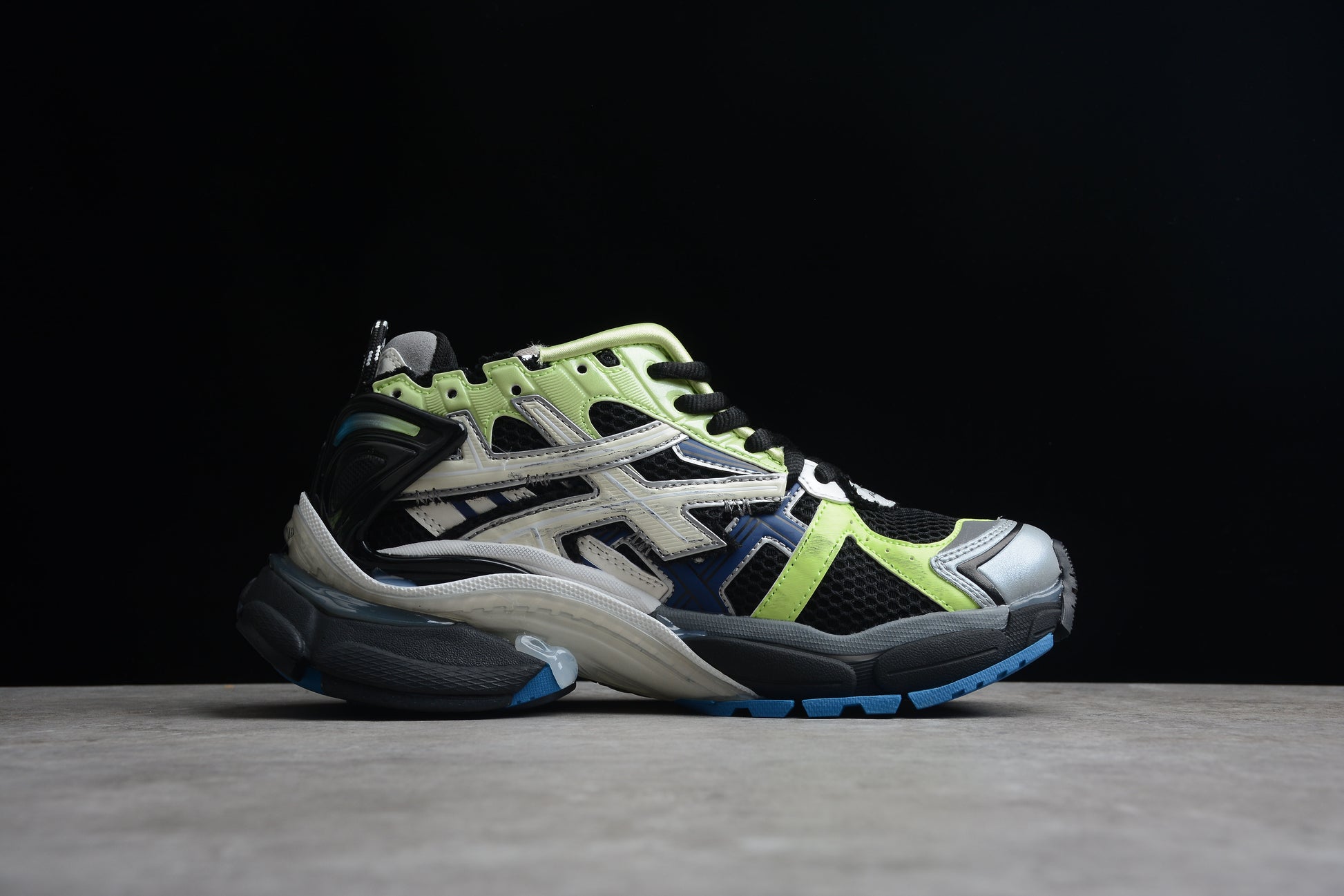 Balenciaga Runner Sneaker in Green, Blue, Black, and Grey - Best Reps Website 2025