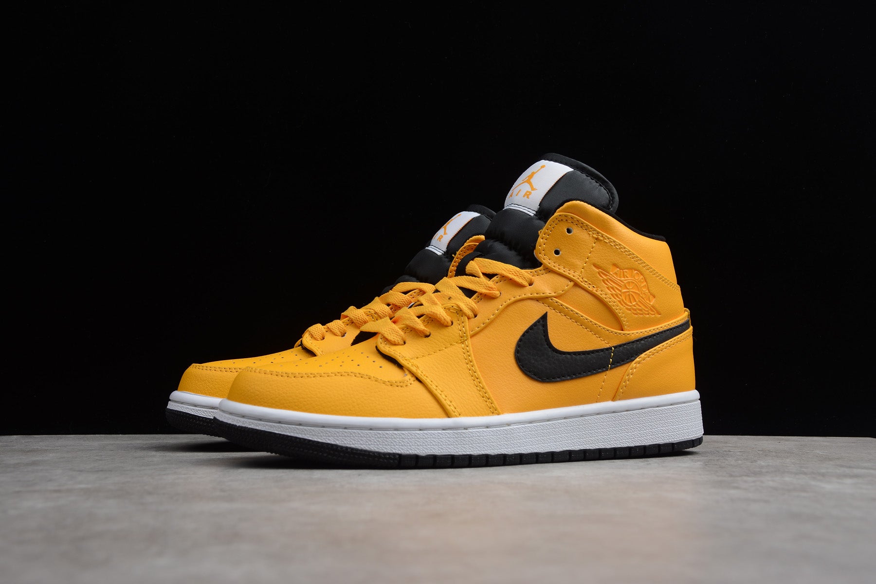 Nike Air Jordan 1 Mid GS 'University Gold' - Best Reps Website 2025