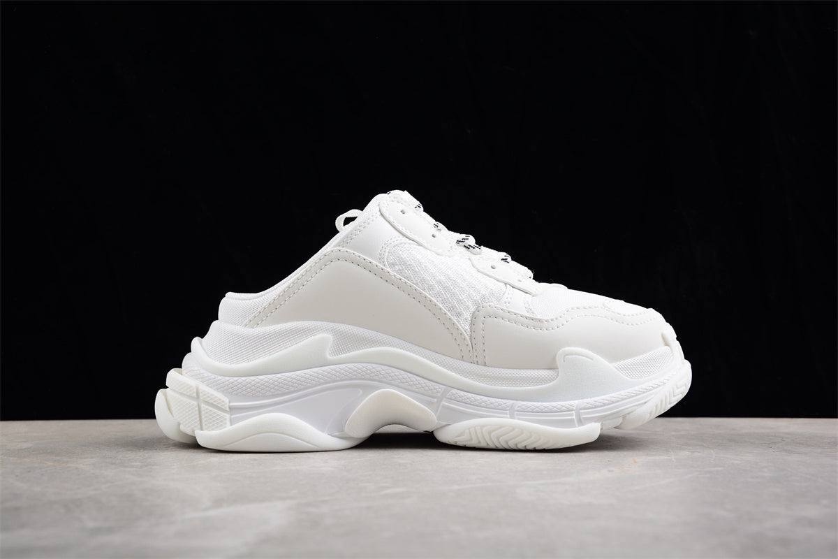 Balenciaga Triple S Mule "All White" - Best Reps Website 2025