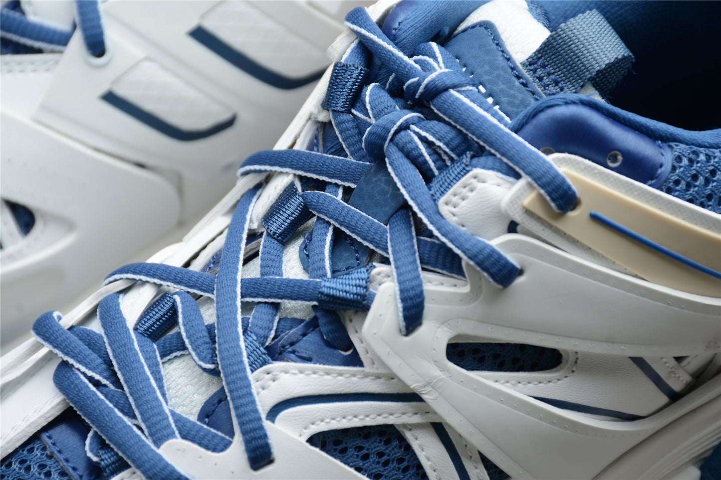 Balenciaga Track Worn Out – White Blue - Best Reps Website 2025