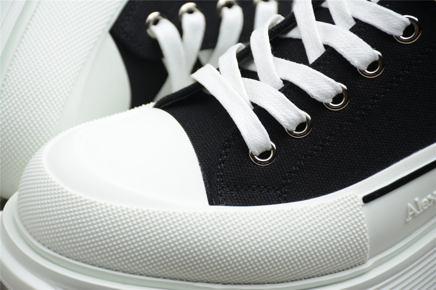 Alexander McQueen Tread Slick Boots 'Black White' - Best Reps Website 2025