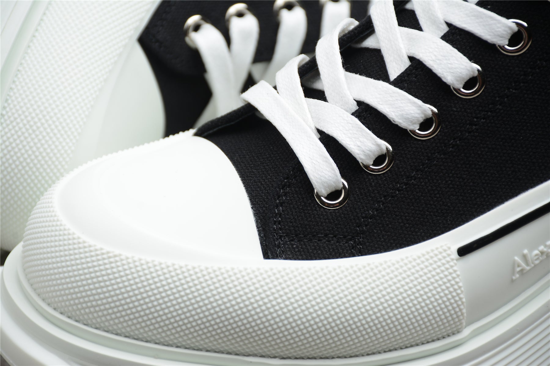 Alexander McQueen Tread Slick Boots 'Black White' - Best Reps Website 2025