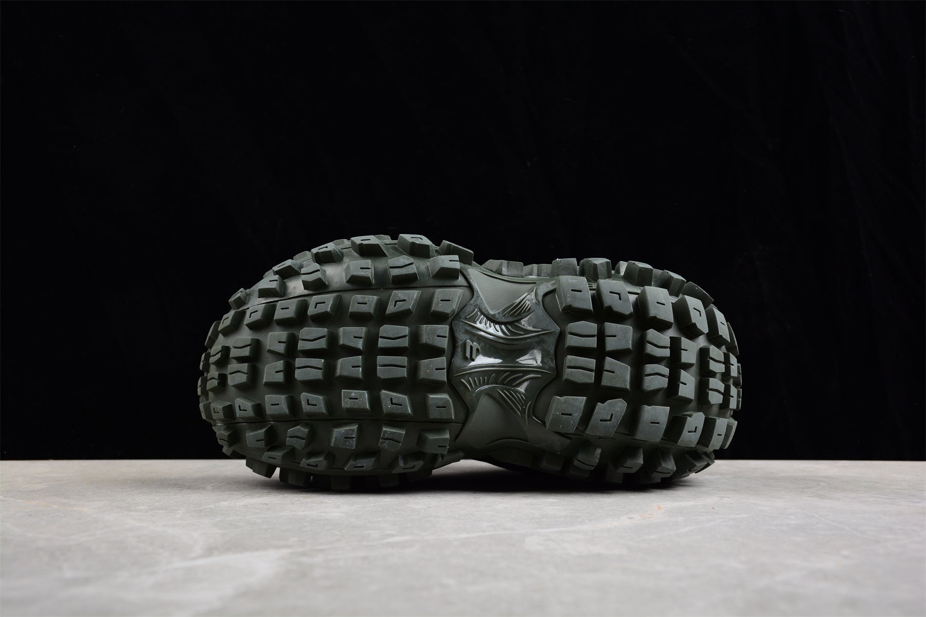Balenciaga Defender Rubber Platform Sneakers in Khaki - Best Reps Website 2025