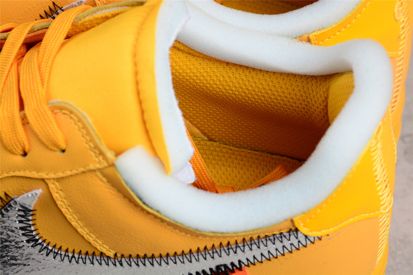 Nike Air Force 1 Low Off-White ICA University Gold