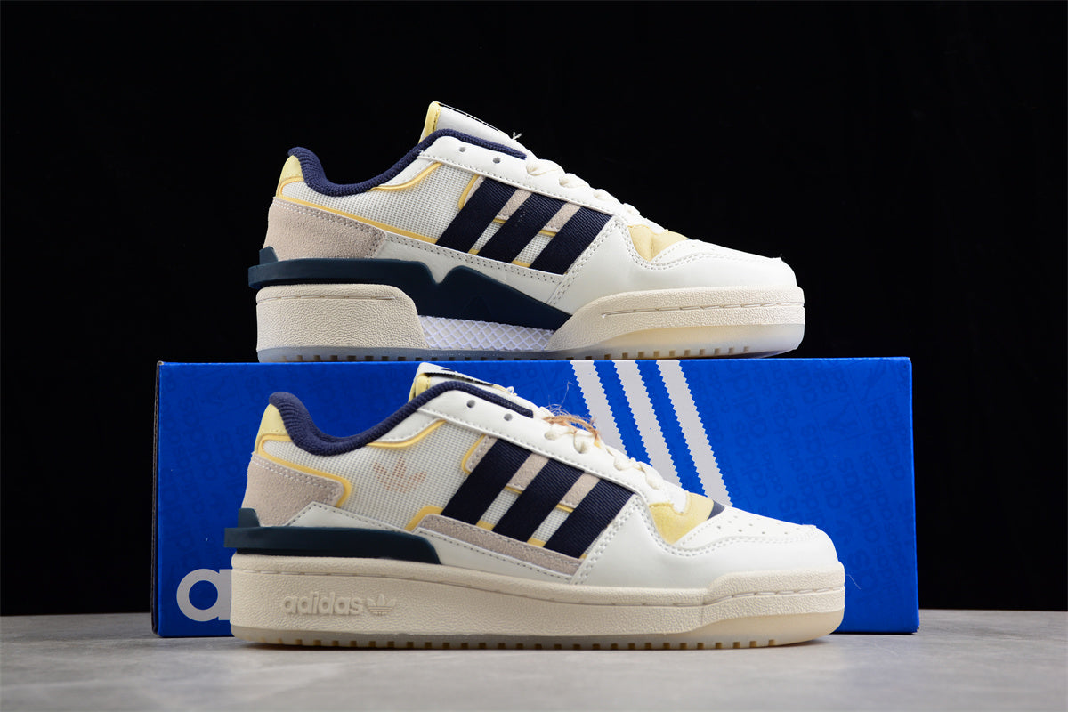 adidas Forum Exhibit Low in Off‑White/Shadow Navy - Best Reps Website 2025