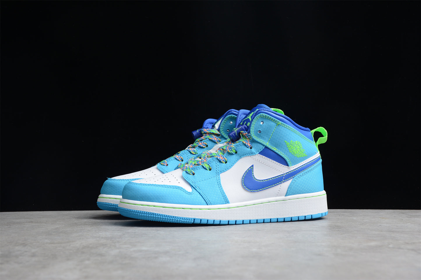 Air Jordan 1 Mid SE GS 'Sprite Blue' - Best Reps Website 2025