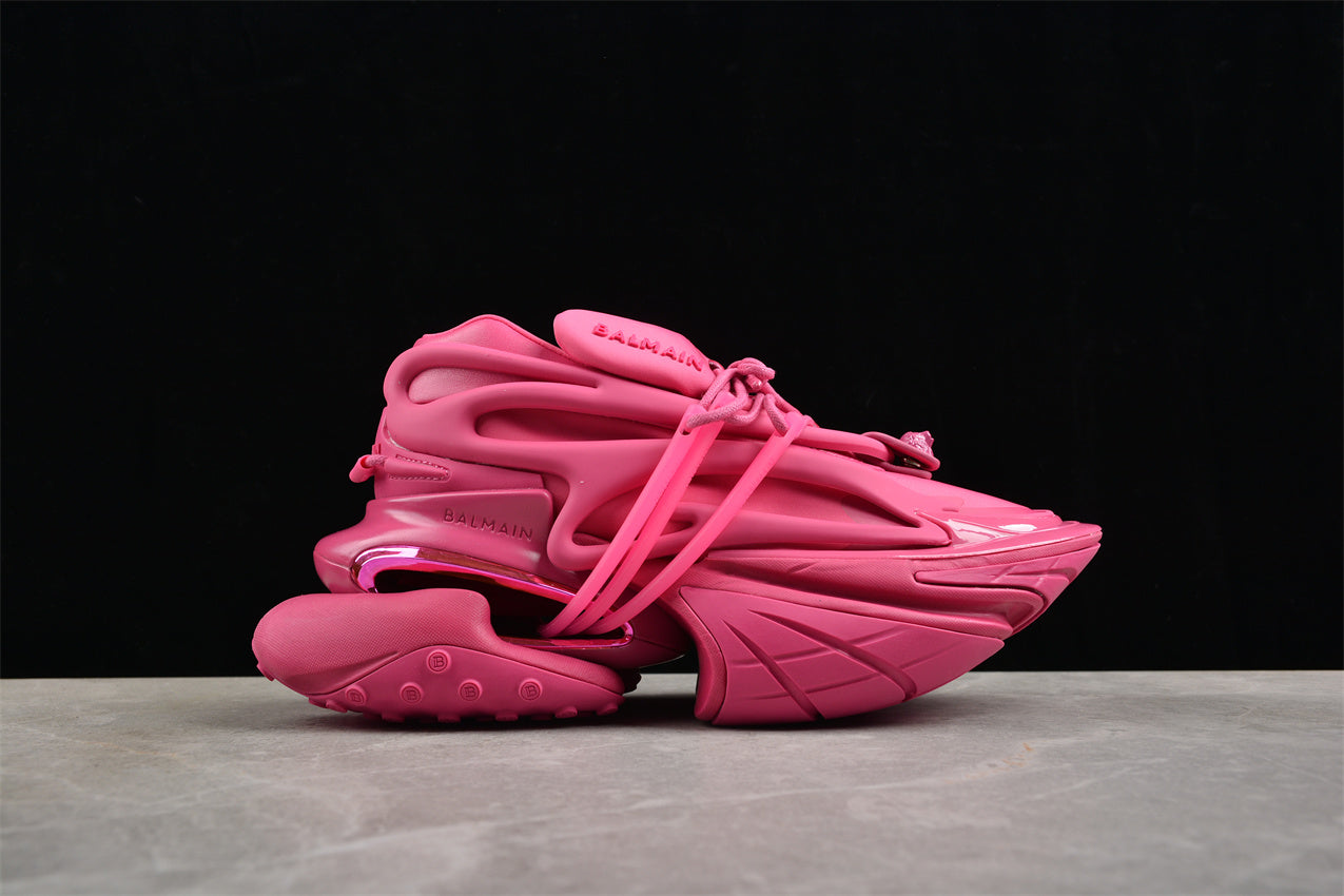 Balmain Unicorn Trainers in Neoprene and Leather Rose - Best Reps Website 2025