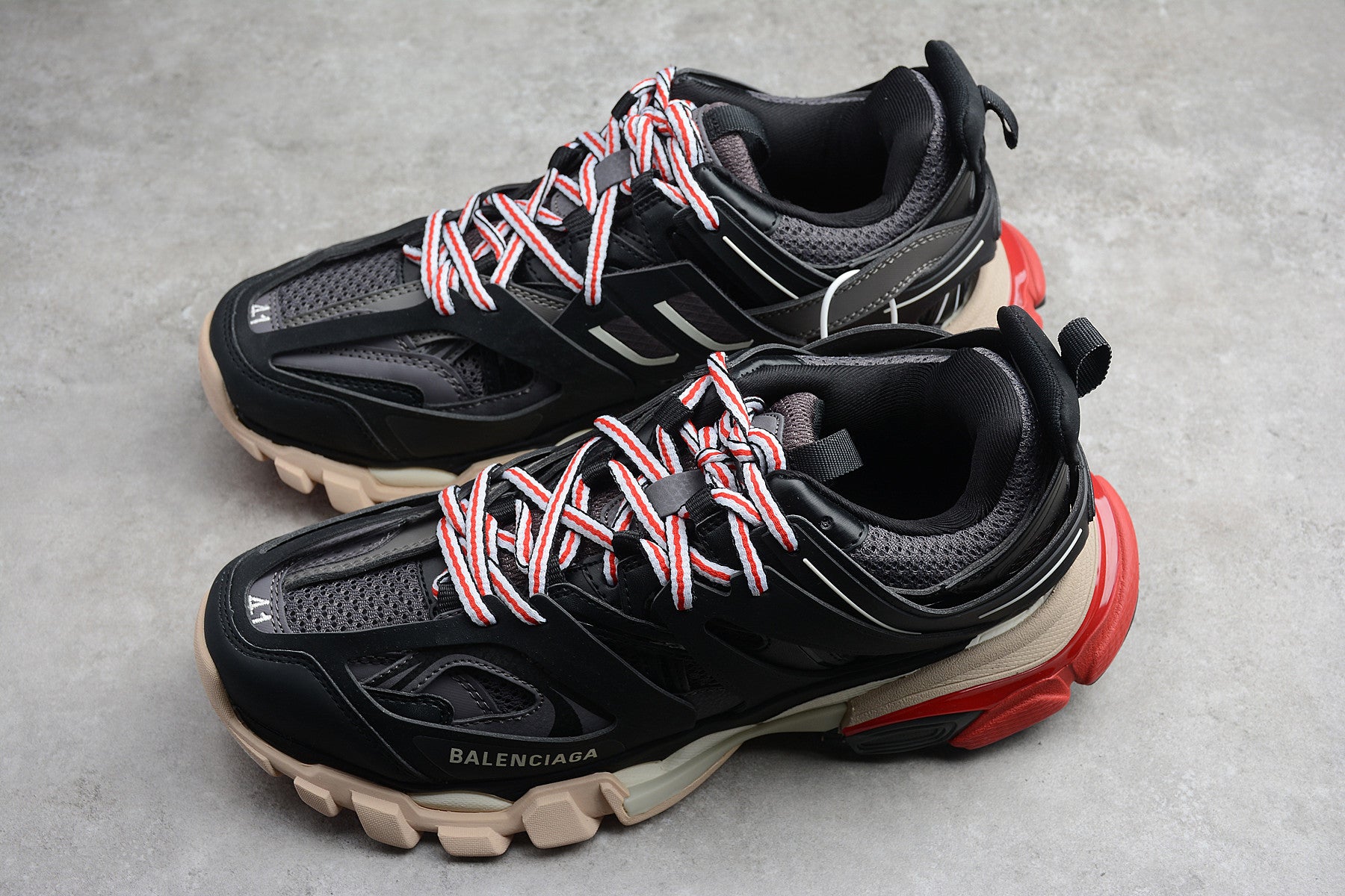 Balenciaga Track Trainer 'Black Red' - Best Reps Website 2025
