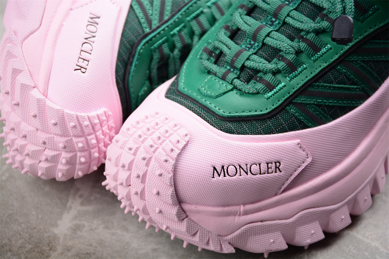 Moncler Trailgrip GTX Low 'Pink/Olive' - Best Reps Website 2025