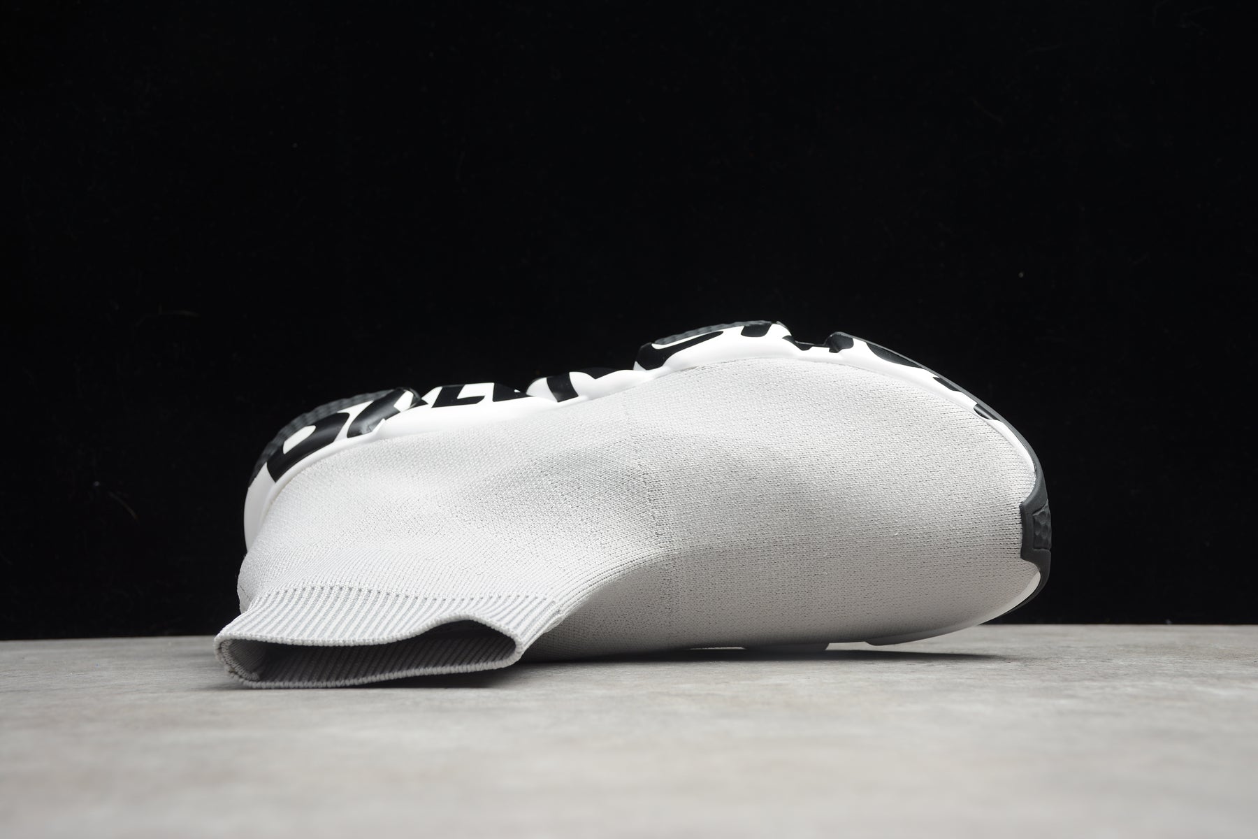 Balenciaga Speed Graffiti Trainers in White/Black - Best Reps Website 2025