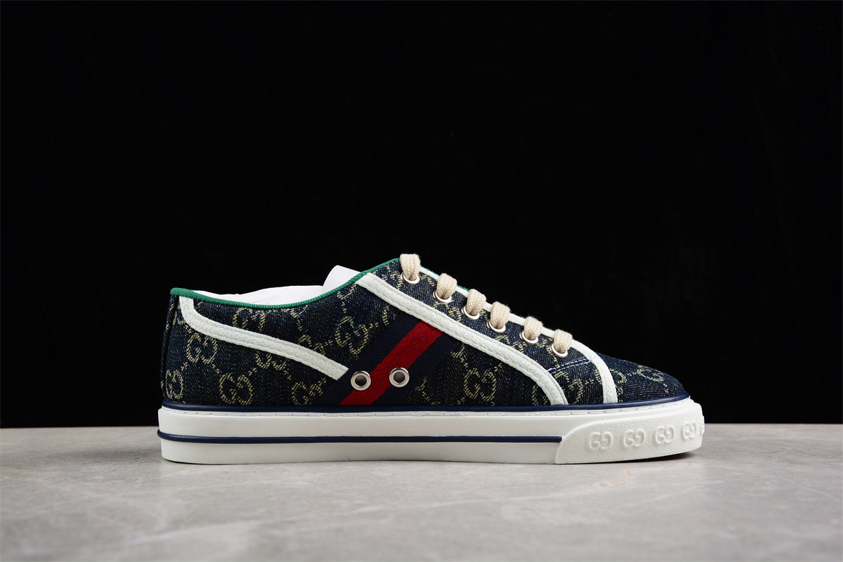 Gucci Tennis 1977 Denim GG Print - Best Reps Website 2025