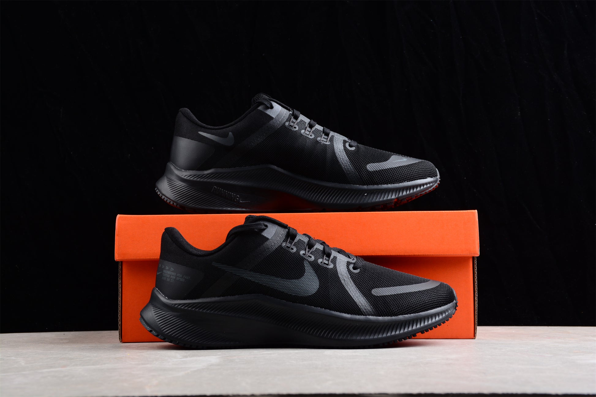 Nike Quest 4 "Black Dark Smoke Grey" - Best Reps Website 2025