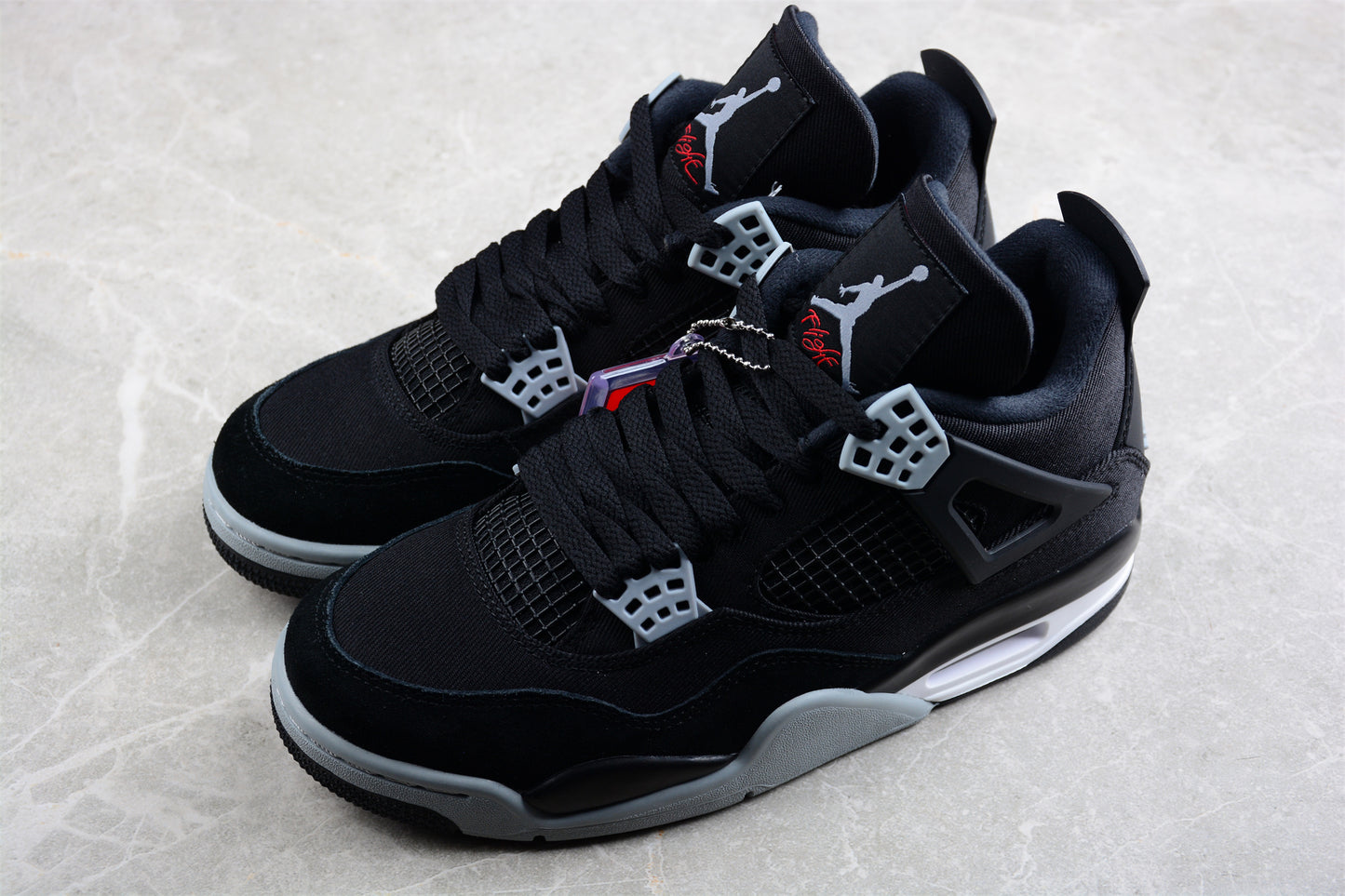 Air Jordan 4 Retro SE 'Black Canvas' - Best Reps Website 2025