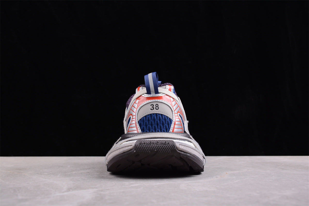 Balenciaga 3XL Extreme Lace Sneaker in Royal Blue/Silver - Best Reps Website 2025
