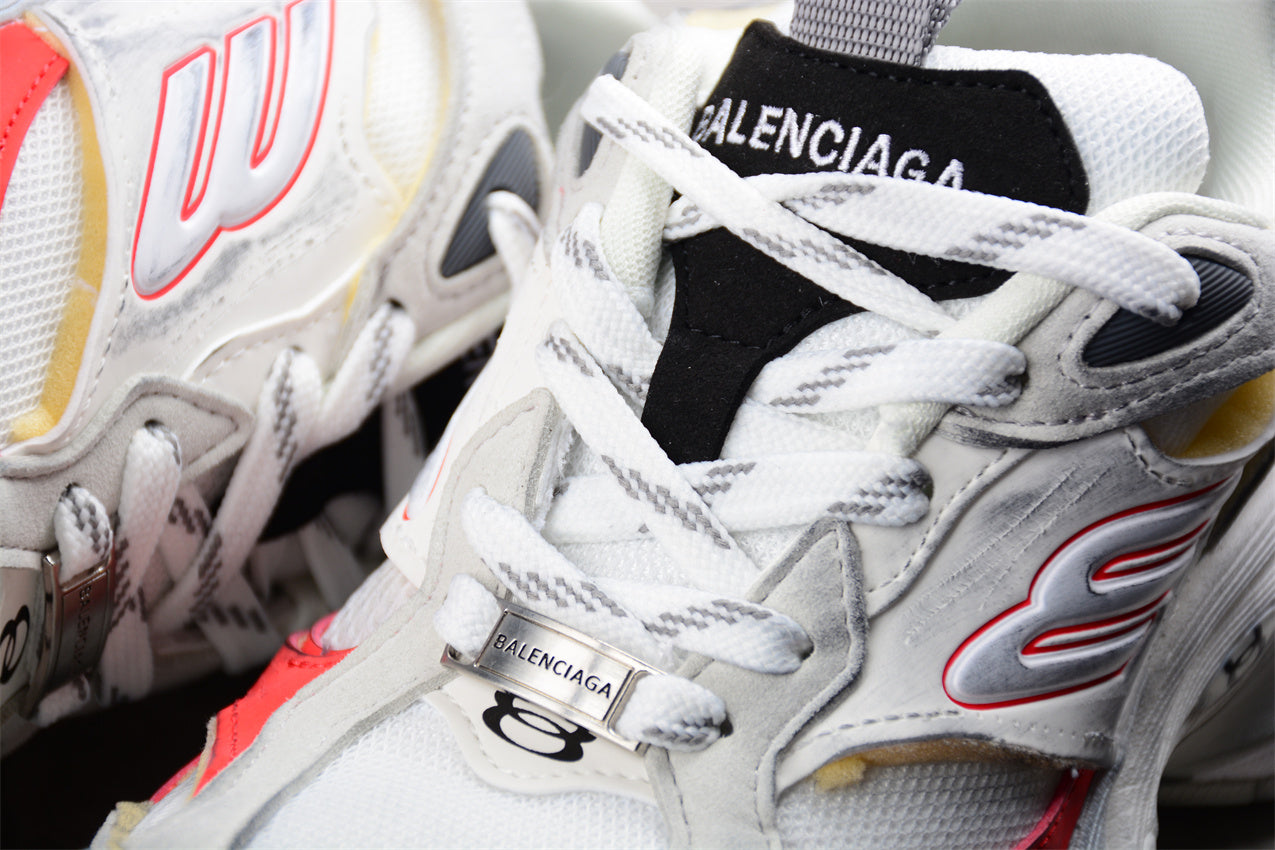 Balenciaga Cargo Sneaker 'Worn-Out - White Red' - Best Reps Website 2025