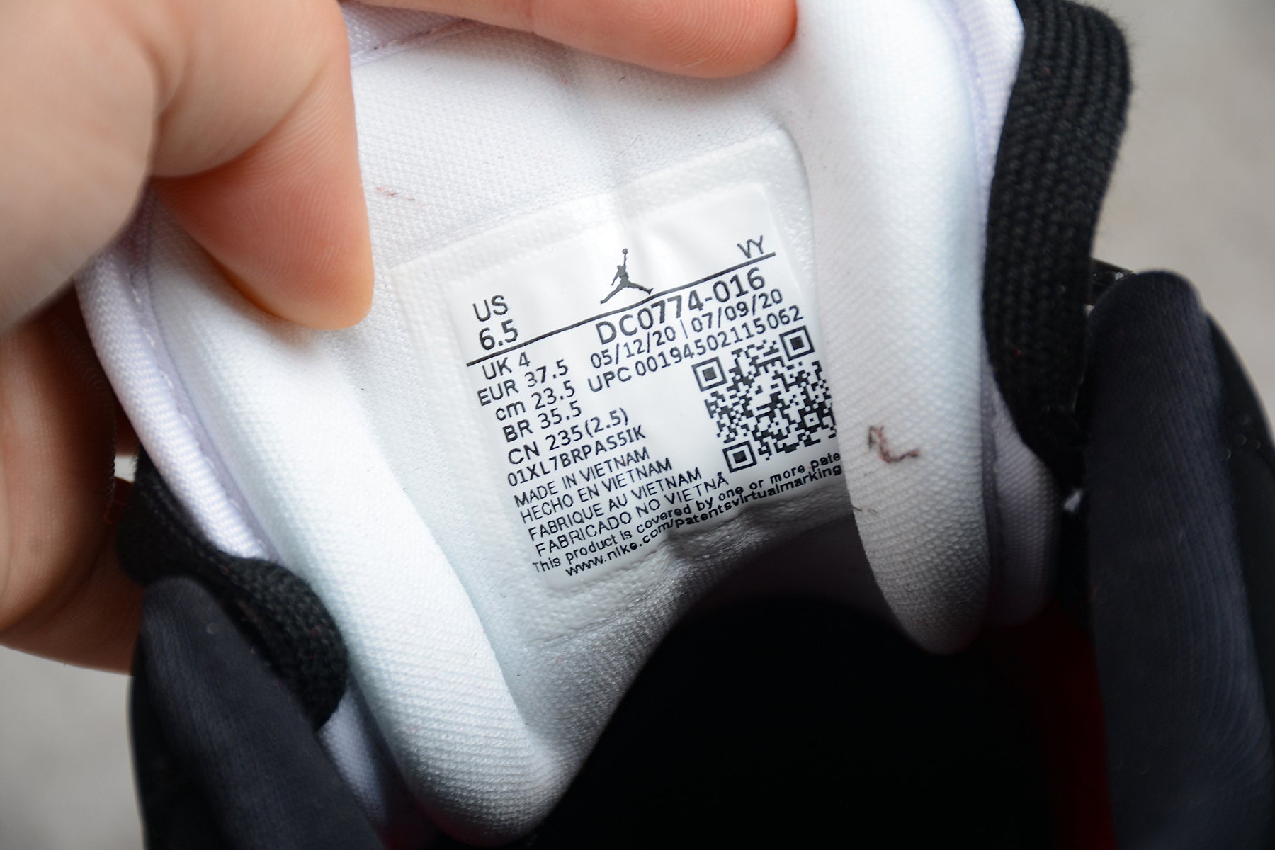 Air Jordan 1 Low "Black White Gym Red" - Best Reps Website 2025