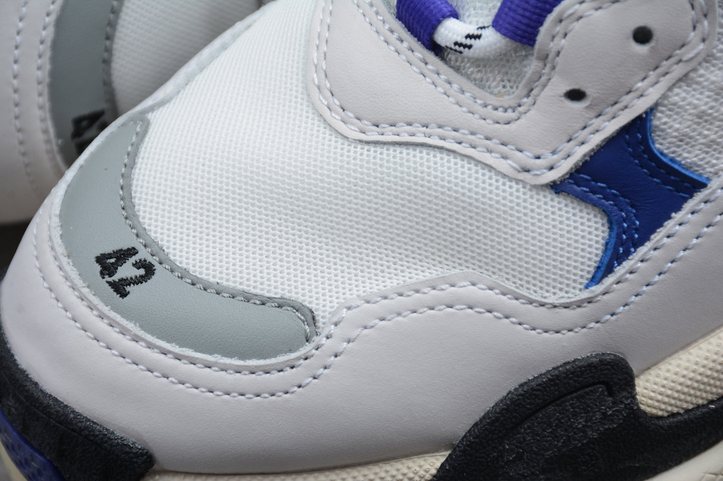 Balenciaga Triple S Sneaker in White/Purple - Best Reps Website 2025