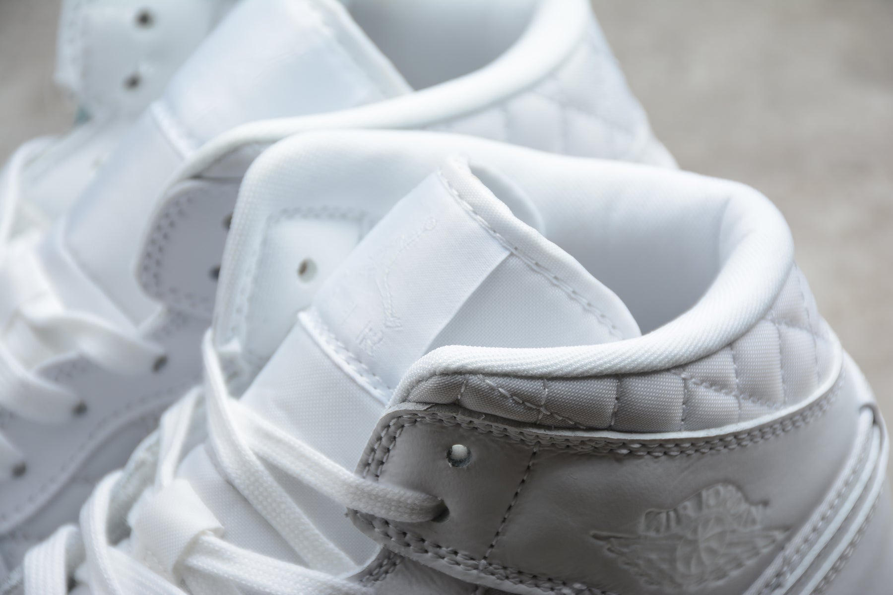 Air Jordan 1 Mid "White Quilted" - Best Reps Website 2025