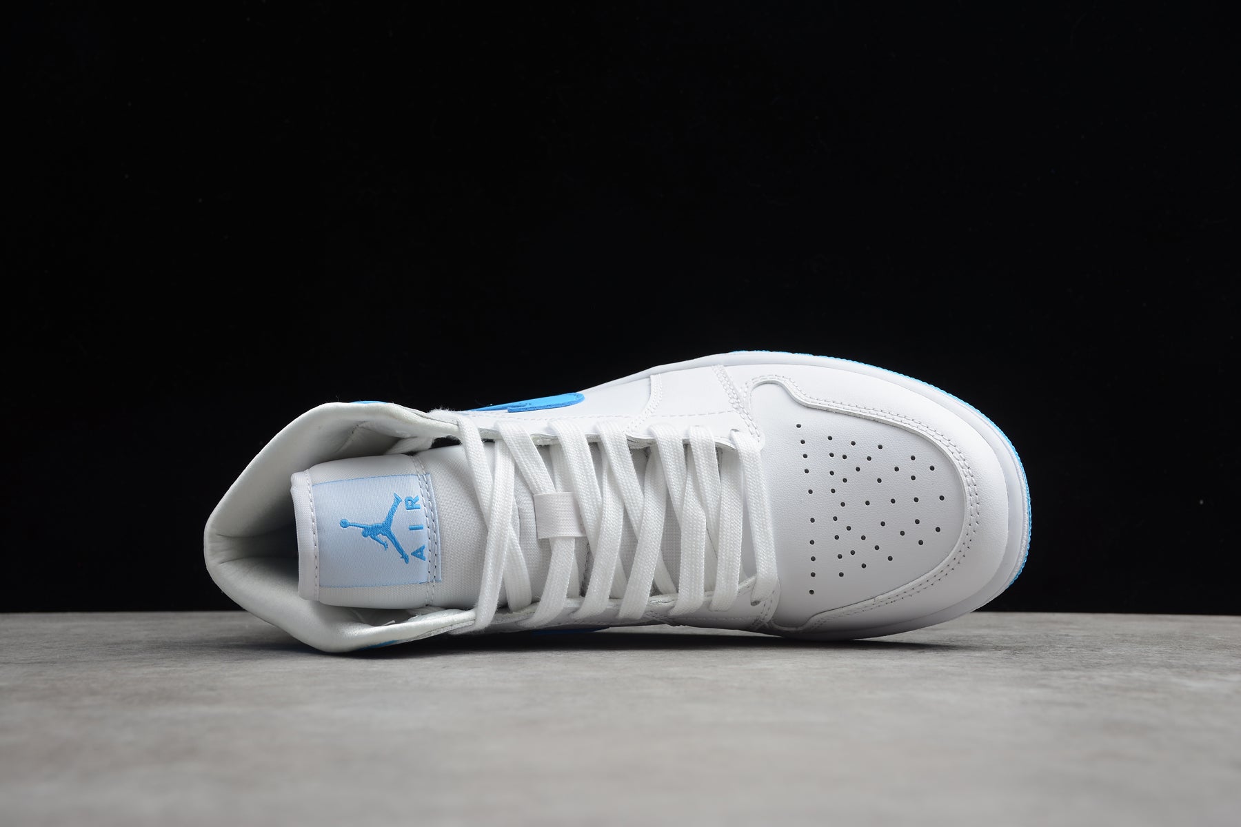Nike Air Jordan 1 Mid "UNC White Dark Powder Blue" - Best Reps Website 2025