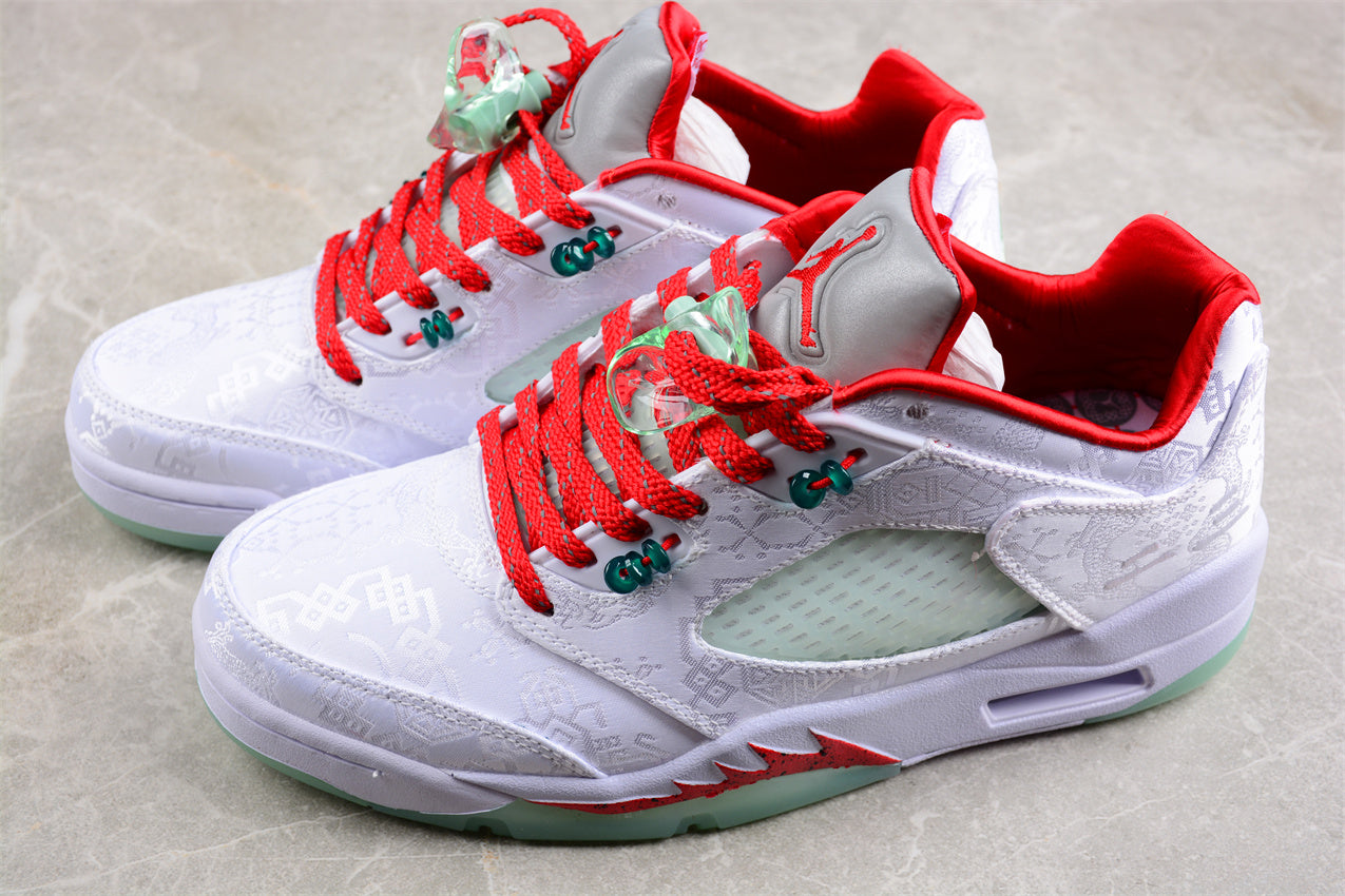 Nike Air Jordan 5 Low "White Silk" - Best Reps Website 2025