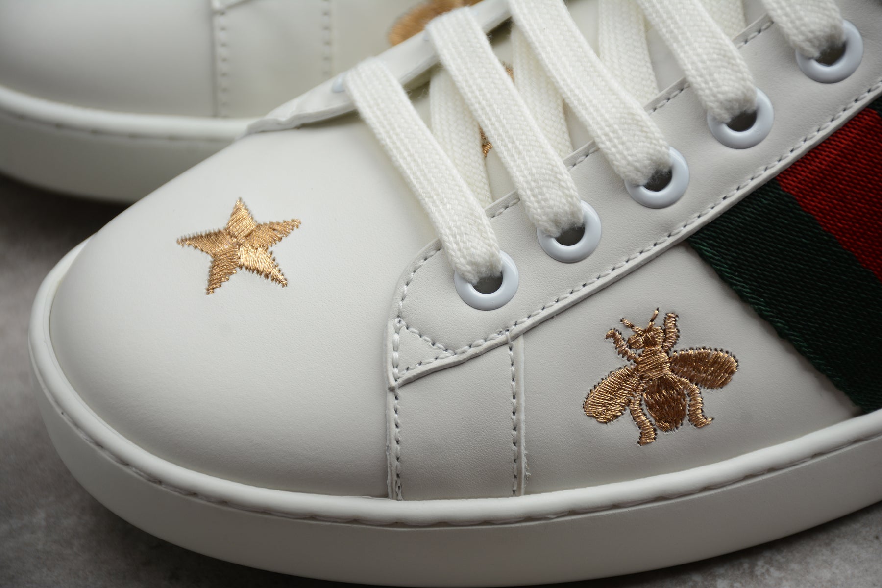 Gucci Ace Bee Star Sneakers - Best Reps Website 2025