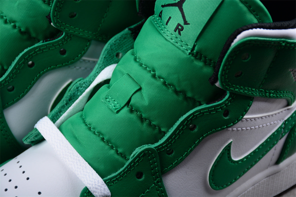 Air Jordan AJ1 Mid "Green" - Best Reps Website 2025
