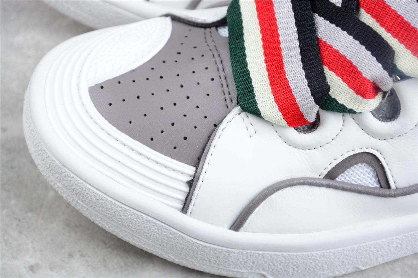 Lanvin Leather Curb 'White Multi'