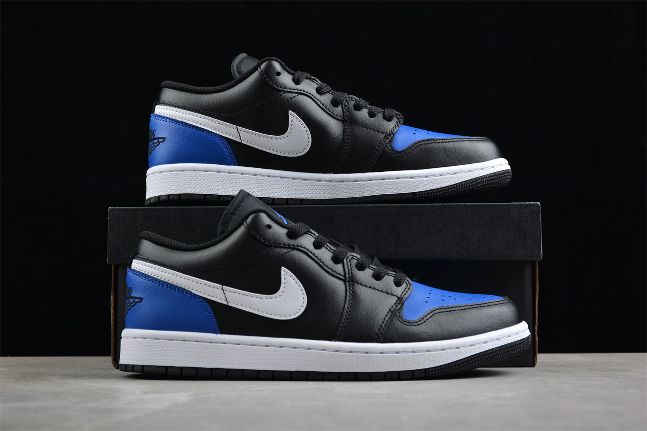 Air Jordan 1 Low 'Black Royal Toe'