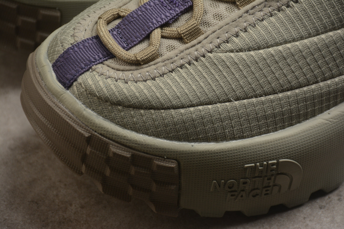 The North Face NEVER STOP Anti‑Slip Wear‑Resistant Low‑Top Casual Shoes – Gray/Purple - Best Reps Website 2025