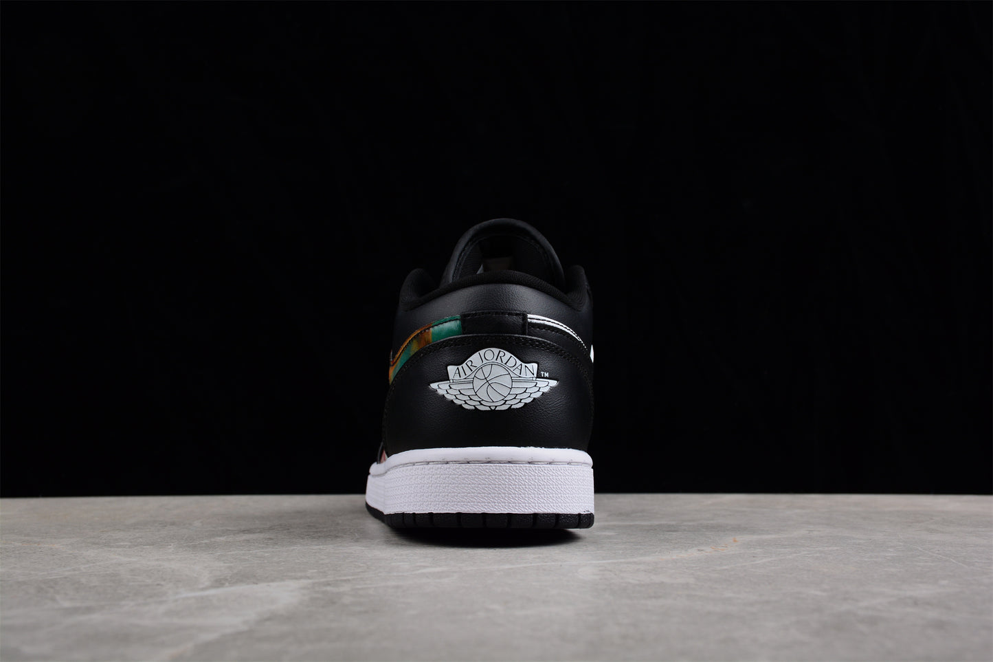 Nike Air Jordan 1 Low Hologram Sneakers Black/White