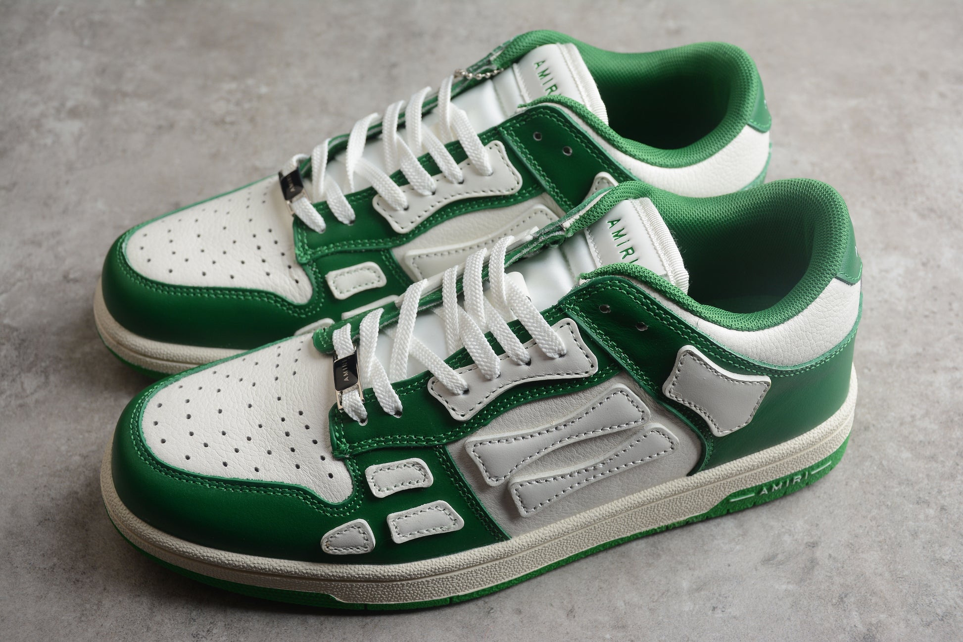Amiri Skel Top Low 'Green White' - Best Reps Website 2025