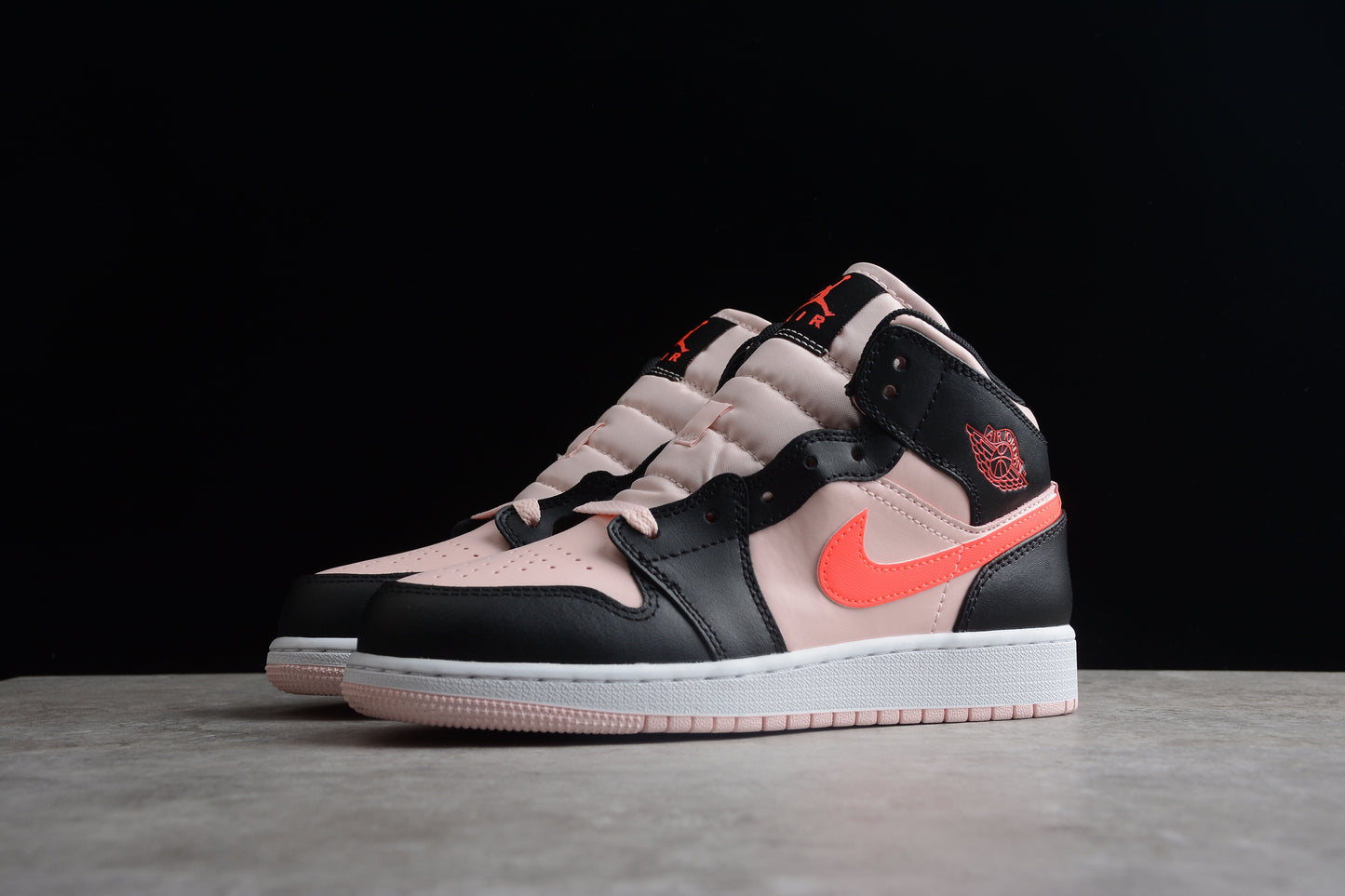 Air Jordan 1 Mid "Black Atmosphere" - Best Reps Website 2025