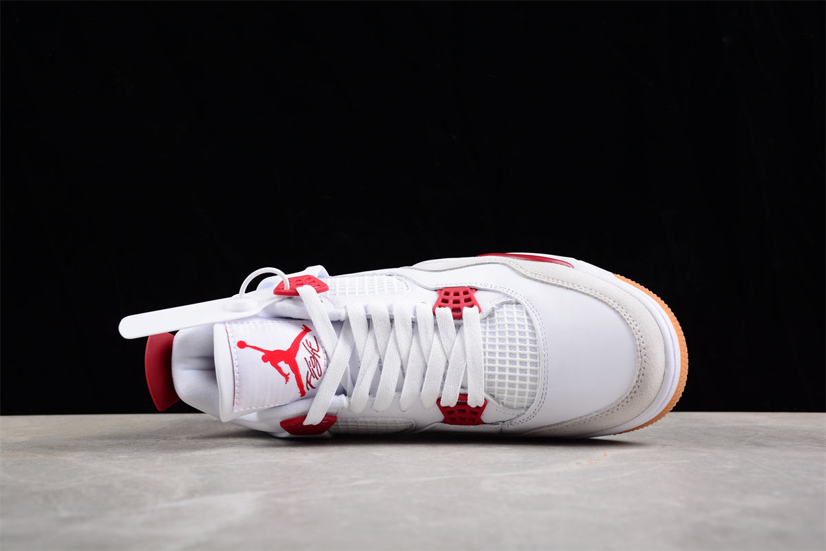Nike SB x Jordan Air Jordan 4 "Sapphire" White Red - Best Reps Website 2025