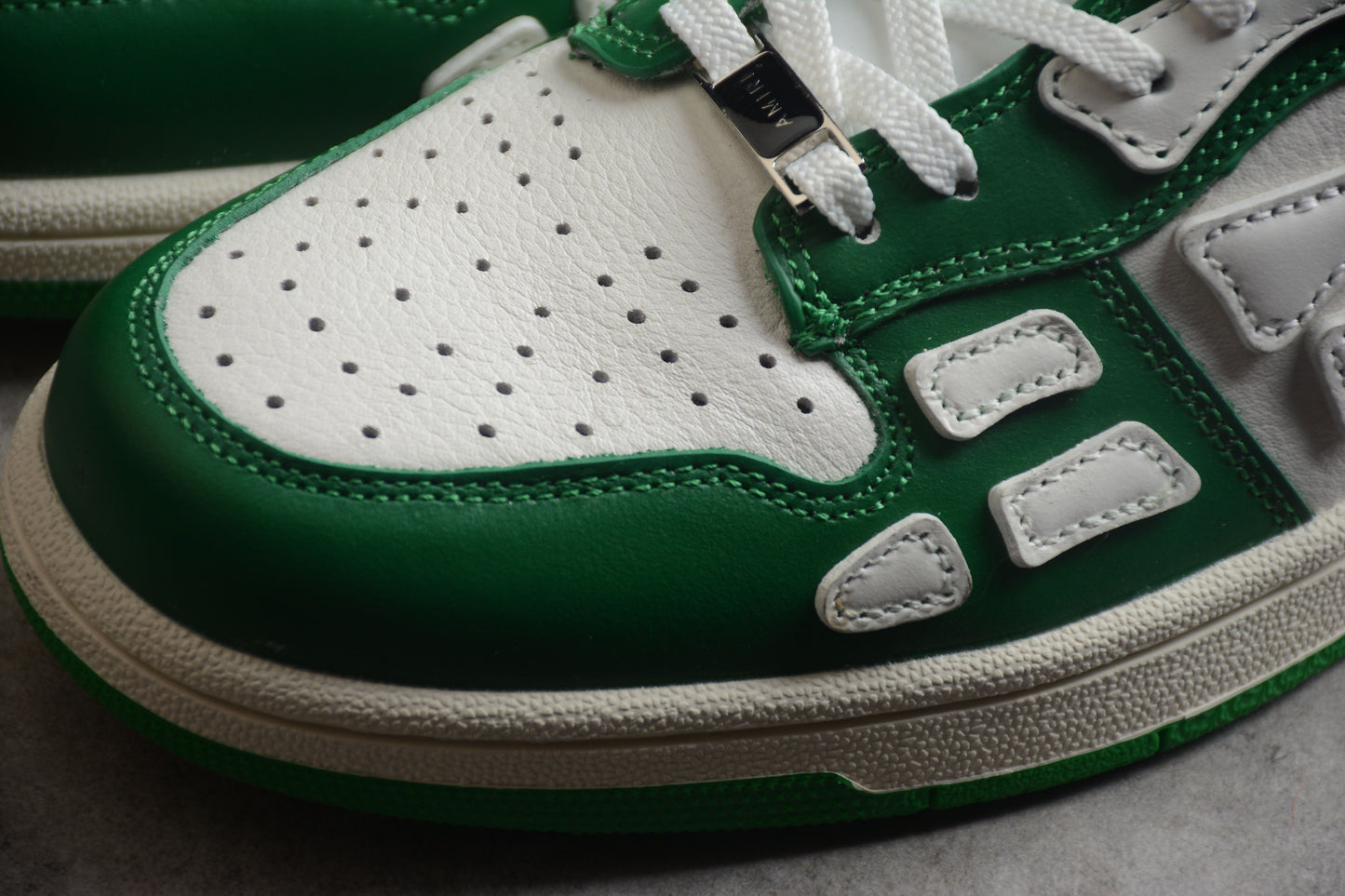 Amiri Skel Top Low 'Green White' - Best Reps Website 2025