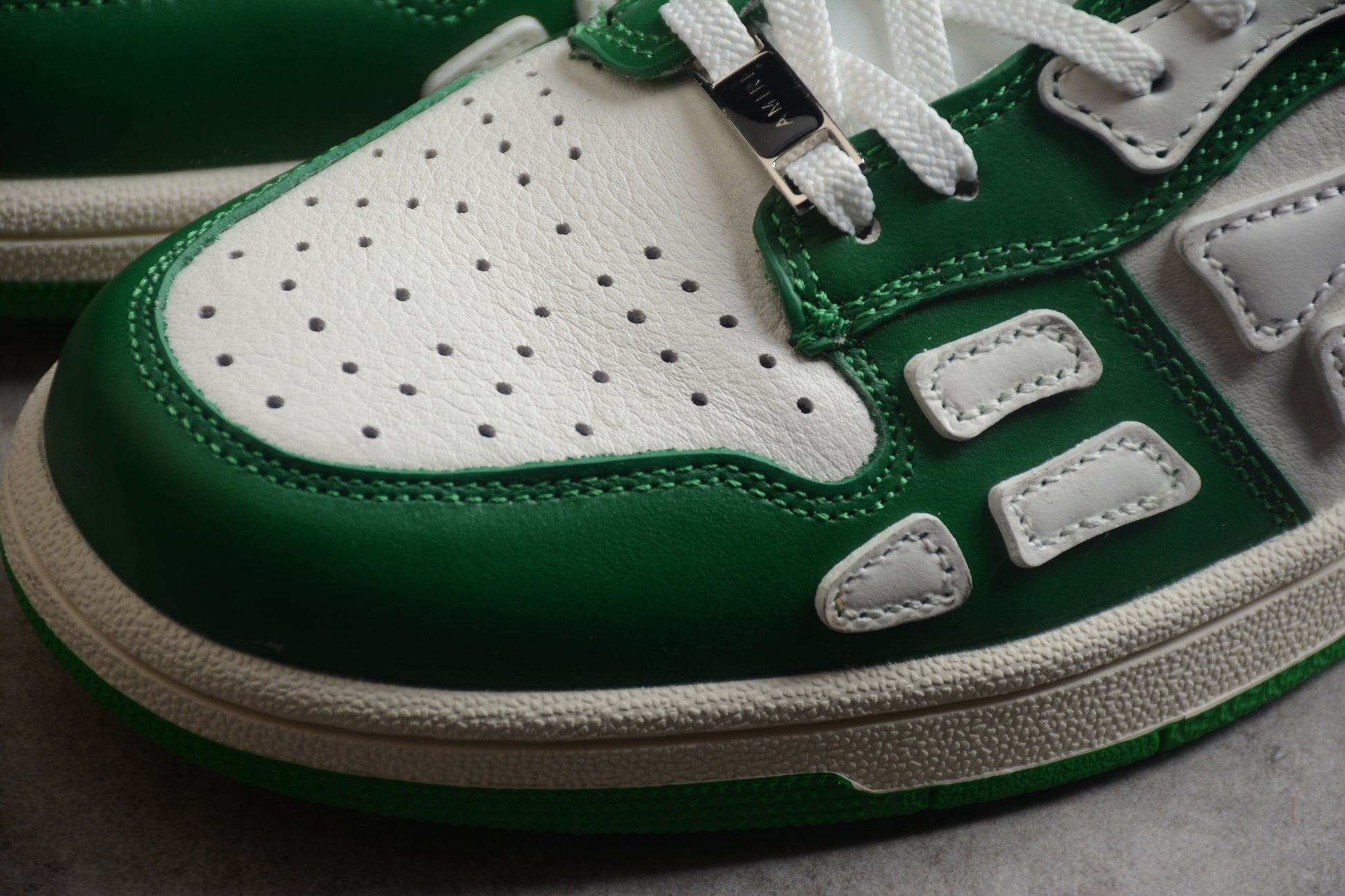 Amiri Skel Top Low 'Green White' - Best Reps Website 2025