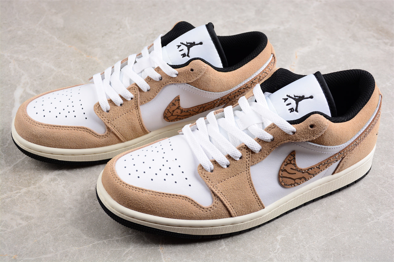 Nike Air Jordan 1 Low SE "Brown Elephant" - Best Reps Website 2025