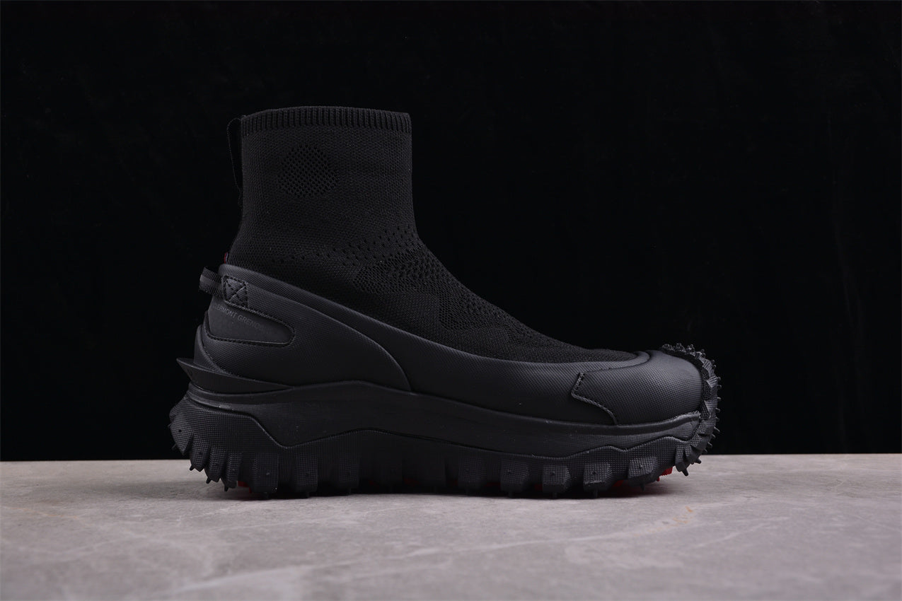 Moncler Trailgrip Sock Sneakers 'Black' - Best Reps Website 2025