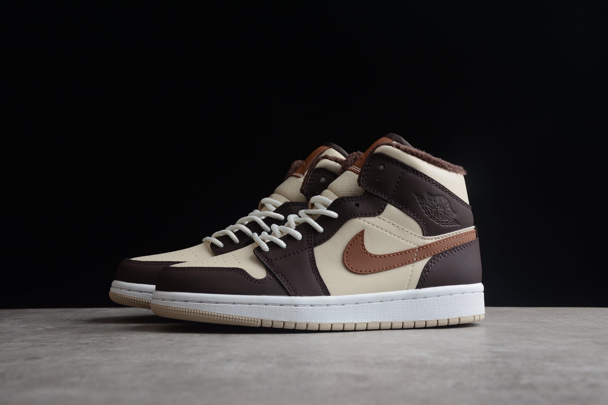 Air Jordan 1 Mid SE "Brown Basalt Fleece" - Best Reps Website 2025