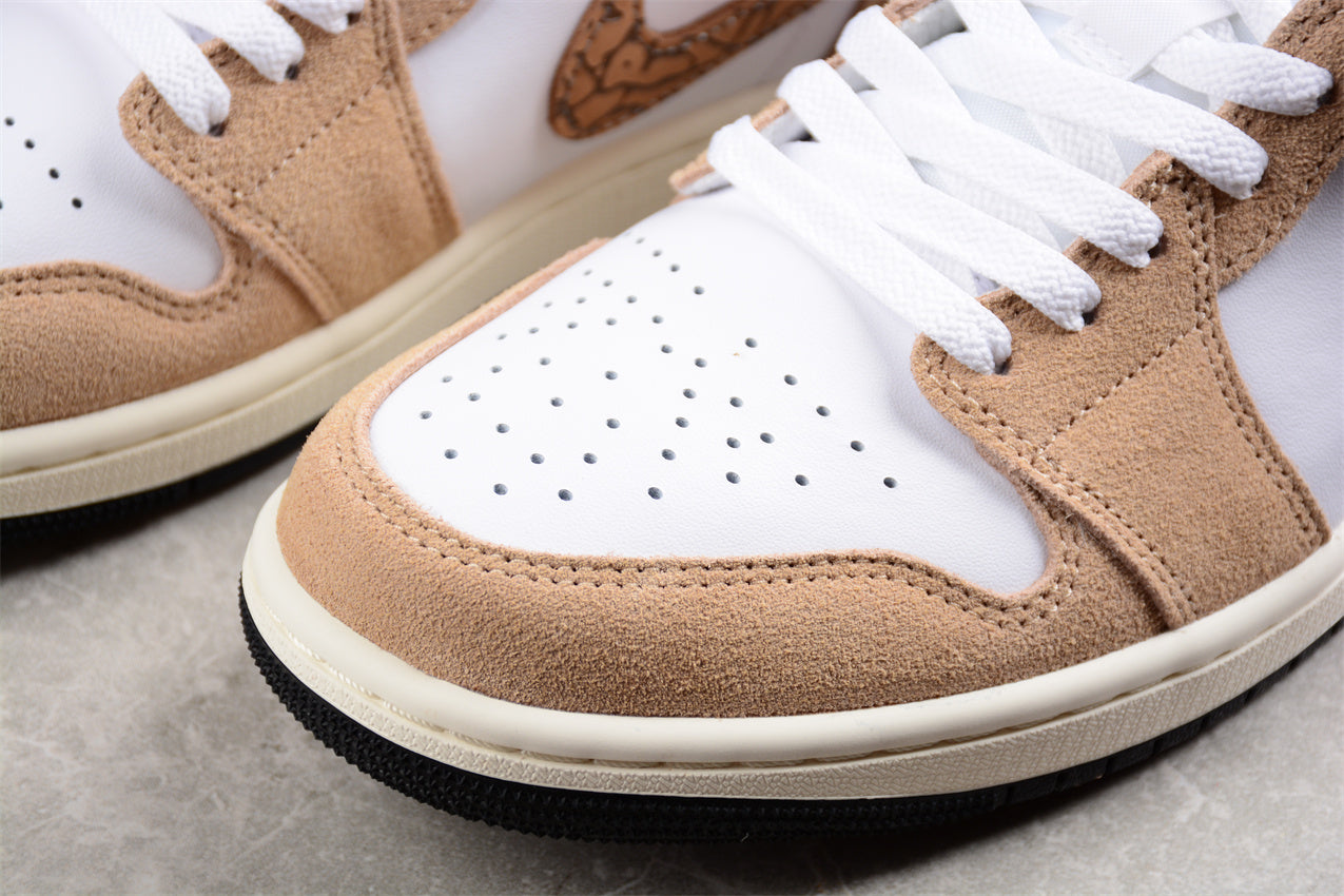 Nike Air Jordan 1 Low SE "Brown Elephant" - Best Reps Website 2025