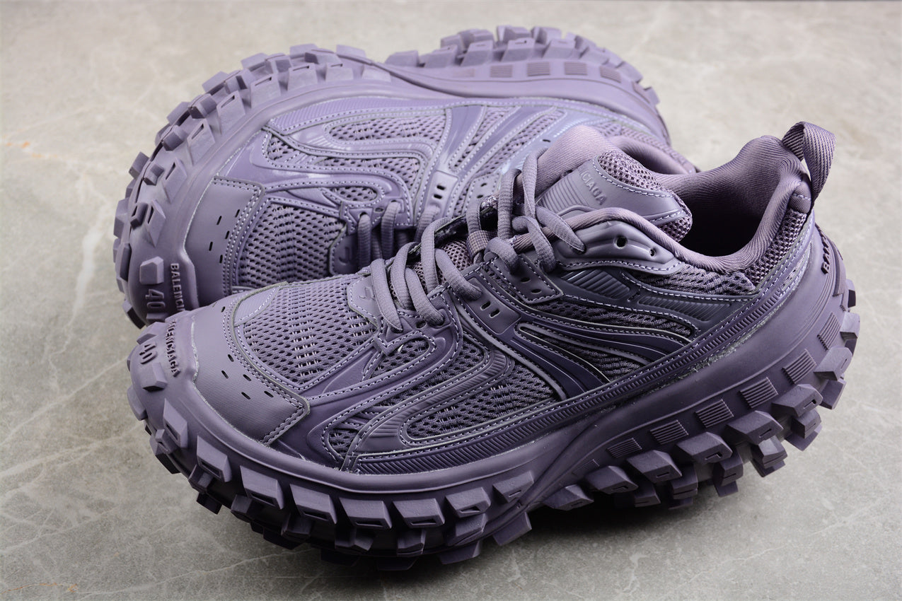 Balenciaga Defender Rubber Platform Sneakers in Purple - Best Reps Website 2025