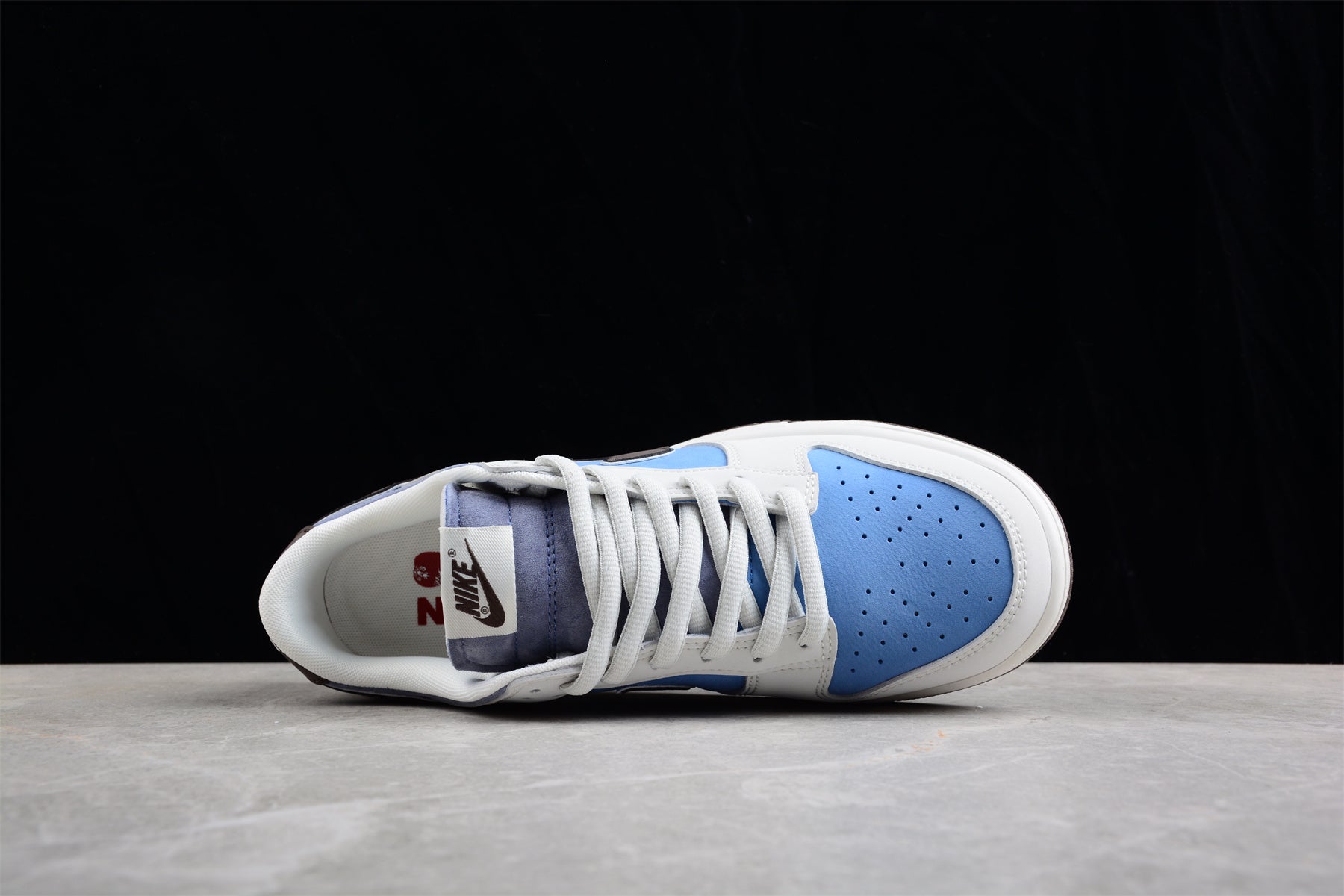 Custom Nike Dunk Low "Argentina White Blue" - Best Reps Website 2025