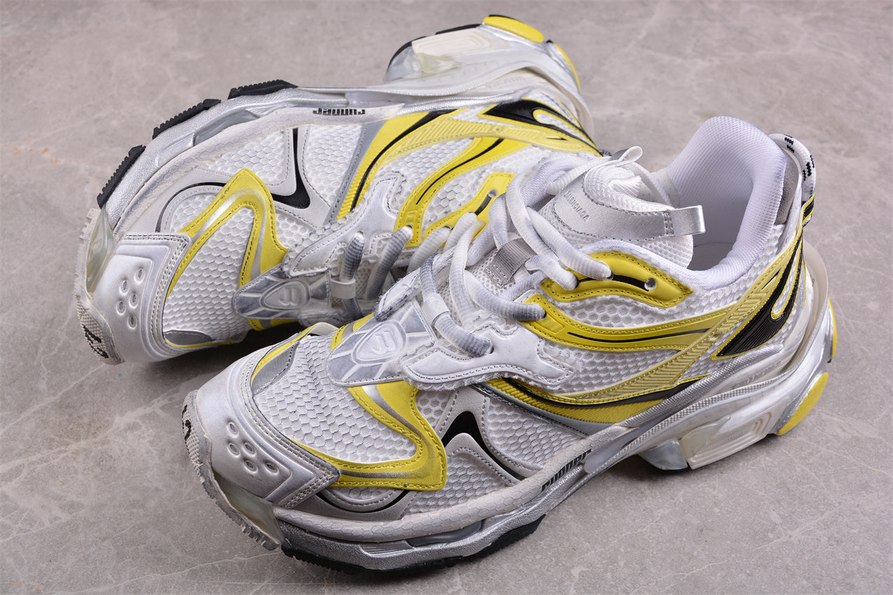 Balenciaga Runner Sneaker 'Worn-Out - White Yellow' - Best Reps Website 2025