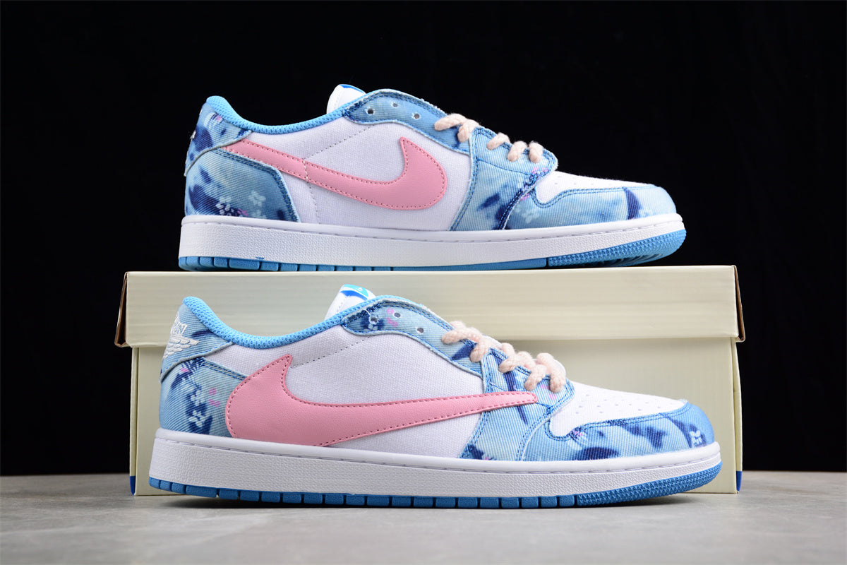 Air Jordan 1 Low SE "Canvas Denim Pink Blue". - Best Reps Website 2025