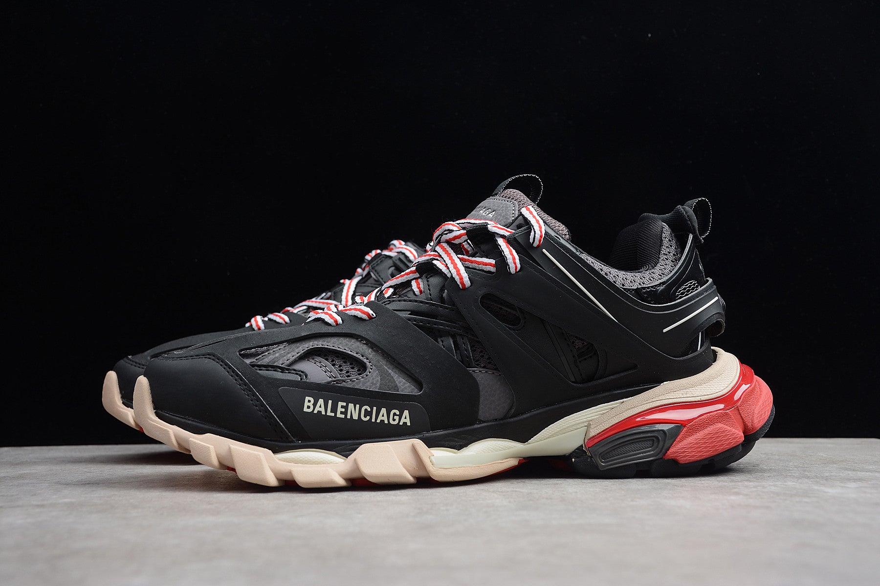 Balenciaga Track Trainer 'Black Red' - Best Reps Website 2025