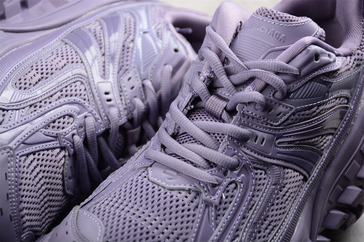 Balenciaga Defender Rubber Platform Sneakers in Purple - Best Reps Website 2025