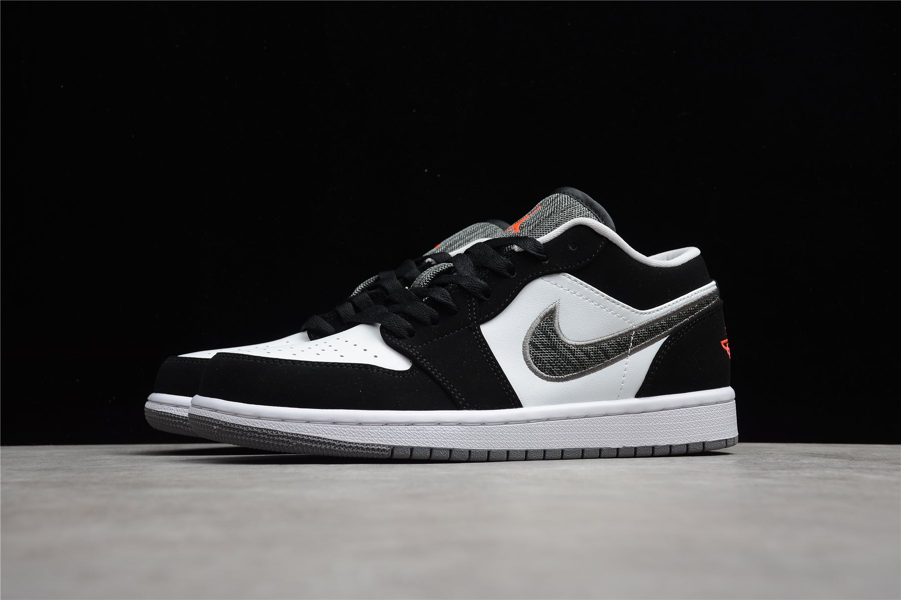 Air Jordan 1 Low "Black White Wolf Grey" 553558-029 - Best Reps Website 2025